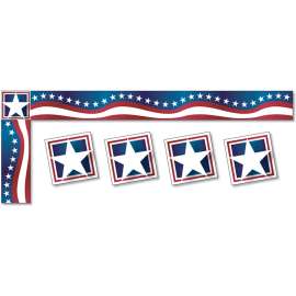 All Around the Board Trimmer, Stars & Stripes