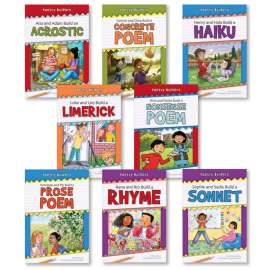 Poetry Builders, Grades 2-4, Set of 8 Books