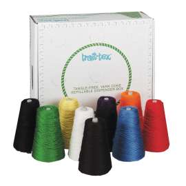 2-Ply Standard Weight Yarn Dispenser, Bright Colors, 8 oz., 9 Cones