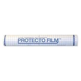 Protecto Film, Clear, Non-Glare Plastic, 18" x 75', 1 Roll