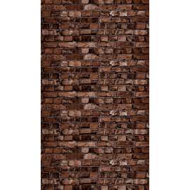 Photography Backdrop Paper, Aged Brown Brick, 48" x 12', 4 Rolls