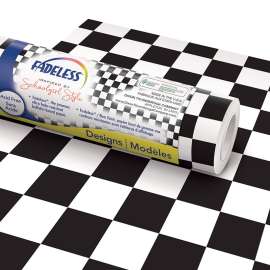 Schoolgirl Style Bulletin Board Paper, 48" x 50' Roll, Retro Hopscotch