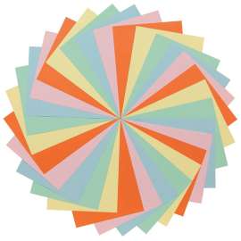 Pastel Tagboard, 5 Assorted Colors, 24" x 36", 100 Sheets