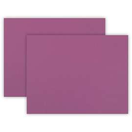4-Ply Railroad Board, Magenta, 22" x 28", 25 Sheets Per Pack, 2 Packs