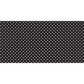 Bulletin Board Art Paper, Classic Dots-Black & White, 48" x 50', 1 Roll