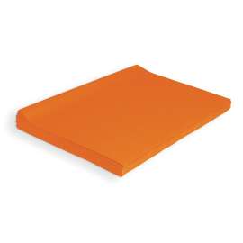 Deluxe Bleeding Art Tissue, Orange, 20" x 30", 480 Sheets