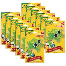Foam Frog Kit, 12 Kits