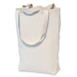 Tote Bags, Large Canvas, 11" x 14" x 4", 1 Count