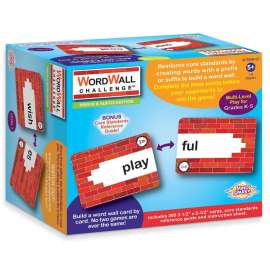 WordWall Challenge Card Game, Prefixes & Suffixes, 3-1/2" x 2-1/2", 300 Cards