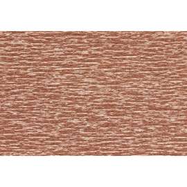 Extra Fine Crepe Paper, Metallic Copper, 19.6" x 78.7"