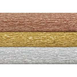 Extra Fine Crepe Paper, Metallic Assortment, 10.7 sq. ft