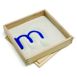 Letter Formation Sand Tray, 8" x 8", Pack of 4