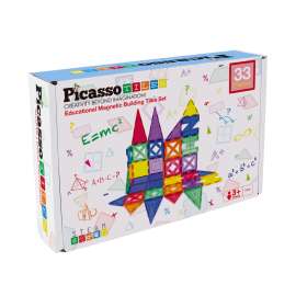 Magnetic Tiles, 33-Piece Set