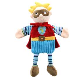 Story Telling Puppet, Superhero (Blue)