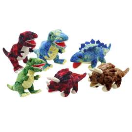 Baby Dinos Puppets, Set of 6