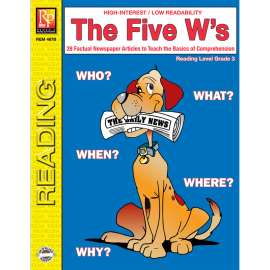The Five WВ’s Book, Reading Level 3
