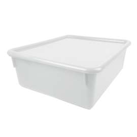 Double Stowaway® Tray with Lid, Clear