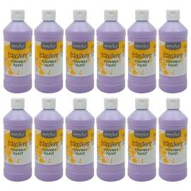 Little Masters® Tempera Paint 16 oz., Light Purple, Pack of 12