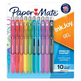 InkJoy Gel Pens, Medium Point, Assorted, 10 Count