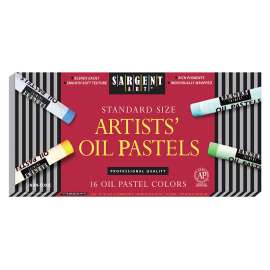 Oil Pastels, Regular, 16 Count