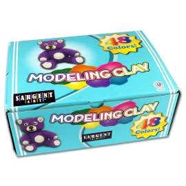 Clay, Modeling, 48 Colors, 60g each, 48 Count