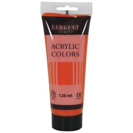 Acrylic Paint Tube, 120 ml, Cadmium Orange Hue