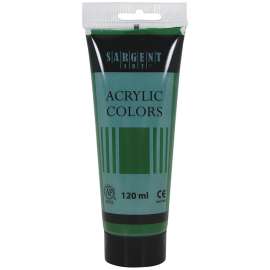 Acrylic Paint Tube, 120 ml, Dark Green