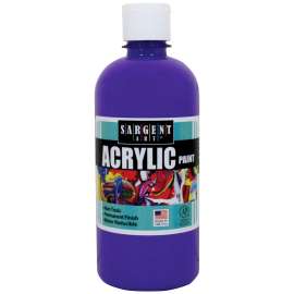 Acrylic Paint, Spectral Violet, 16 oz. Squeeze Bottle