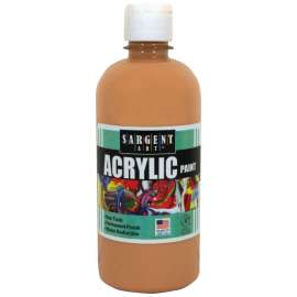 Acrylic Paint, Peach, 16 oz. Squeeze Bottle