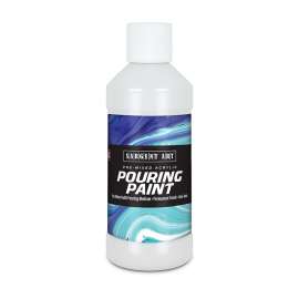 Acrylic Pouring Paint, 8 oz, White