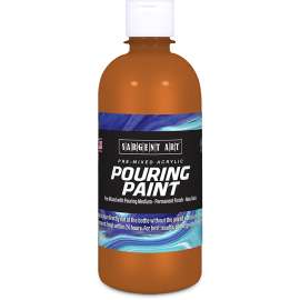 Acrylic Pouring Paint, 16 oz., Brown