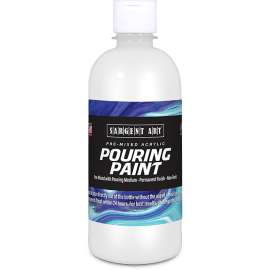 Acrylic Pouring Paint, 16 oz., White