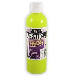 Neon Acrylic Pint, 16 oz, Chartreuse