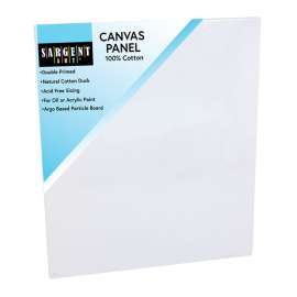 Canvas Panel, 100% Cotton, 16" x 20"