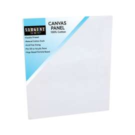 Canvas Panel, 100% Cotton, 11" x 14"