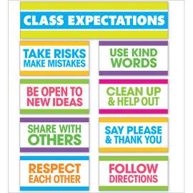 Class Expectations Mini Bulletin Board Set