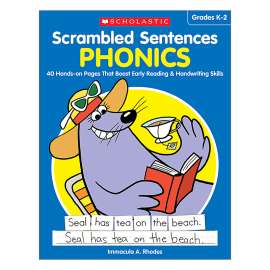 Scrambled Sentences: Phonics Activity Book
