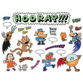 Dog Man Character Fun Bulletin Board Set