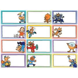 Dog Man Accents, Pack of 72