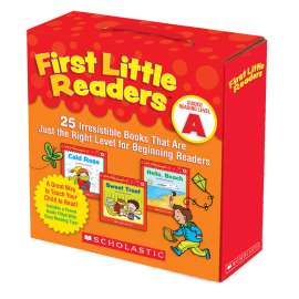 First Little Readers Book Parent Pack, Guided Reading Level A, Set of 25 Books