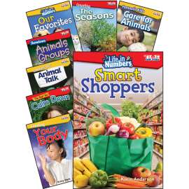 TIME FOR KIDS Math/Science Grades K-1, 8-Book Set