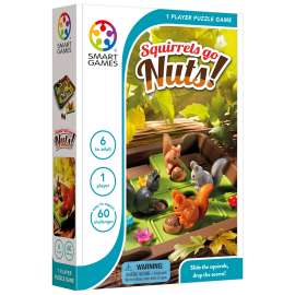 Squirrels Go Nuts 1-Player Puzzle Game