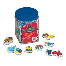 Objects Foam Magnets, 60 Pieces
