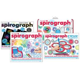 Spirograph® Original, Cyclex, Scratch & Shimmer and Design Tin Sets