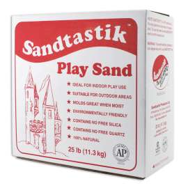 Sparkling White Play Sand, 25 lb (11.3 kg)