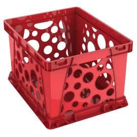 Large File Crate, Red