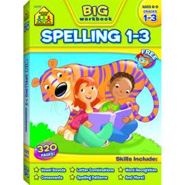 BIG Spelling Workbook, Grades 1-3
