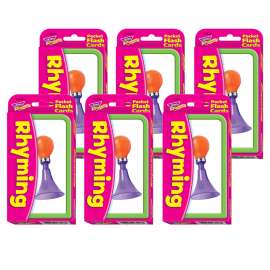Rhyming Pocket Flash Cards, 6 Packs