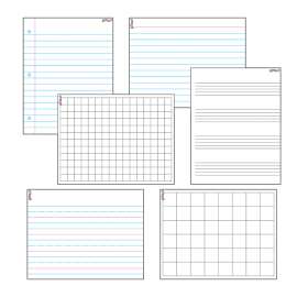 Papers & Grids Wipe-Off® Charts Combo Pack