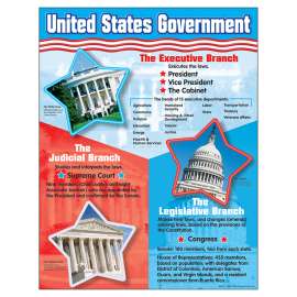 United States Government Learning Chart, 17" x 22"